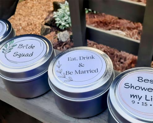 Kudzu Hill Handmades quality candles for events and parties